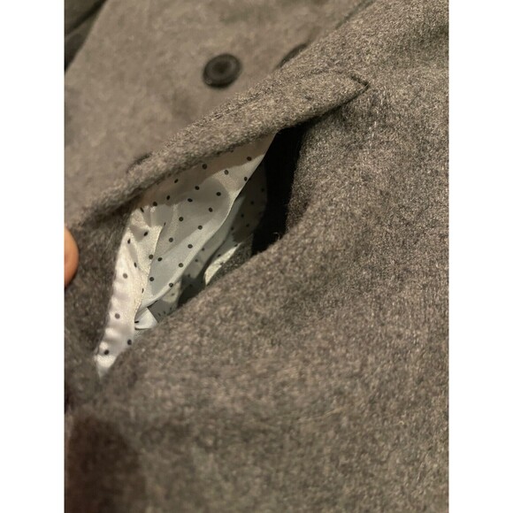 Gap Kids Old Navy Wool Peacoat Winter Coat Button Front S Small 6/7 - Picture 4 of 8